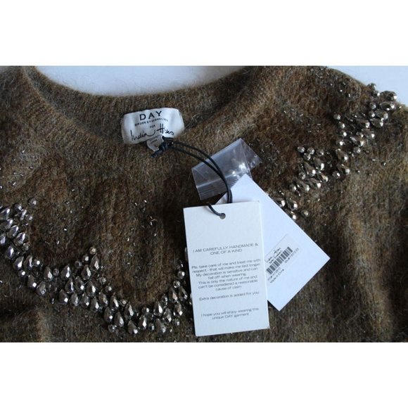 India Hicks Day Birger et Mikkelsen Safari Sweater Size Large - Picture 6 of 6